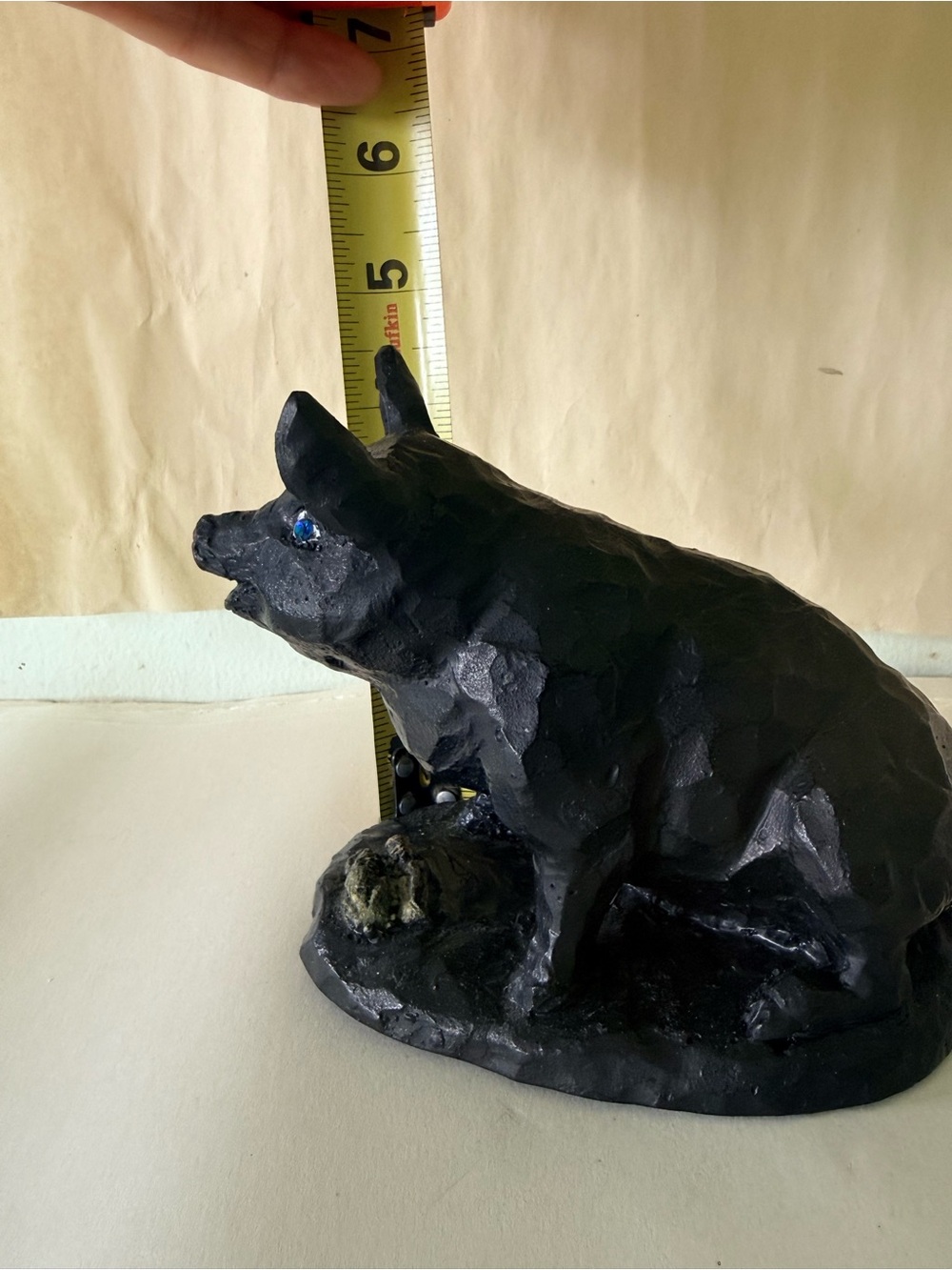 Signed 1983 Sculpted Figurine by James D - Picture 12 of 12